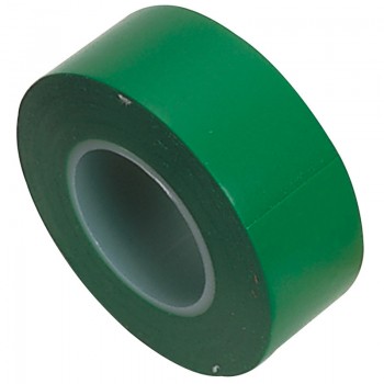 Insulation Tape to BSEN60454/Type2, 10m x 19mm, Green (Pack of 8)