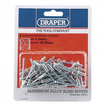 Blind Rivets, 4.8 x 10mm (50 Piece)