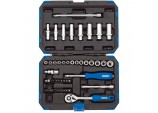 Metric Socket Set, 1/4&rdquo; Sq. Dr. (47 Piece)