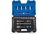 Draper Expert Combined MM/AF Socket Set, 1/2&rdquo; Sq. Dr. (41 Piece)