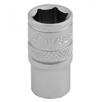 Imperial Socket, 1/4&rdquo; Sq. Dr., 11/32&rdquo;