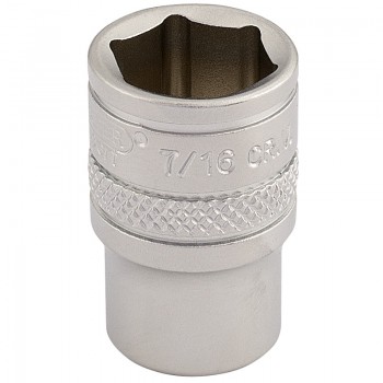 Imperial Socket, 1/4&rdquo; Sq. Dr., 7/16&rdquo;