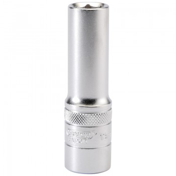 6 Point Metric Deep Socket, 1/2&rdquo; Sq. Dr., 13mm
