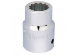 12 Point Socket, 3/4&rdquo; Sq. Dr., 19mm