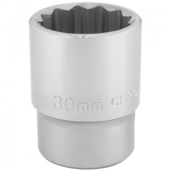 12 Point Socket, 3/4&rdquo; Sq. Dr., 30mm