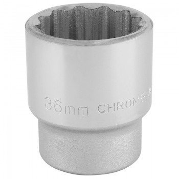 12 Point Socket, 3/4&rdquo; Sq. Dr., 36mm