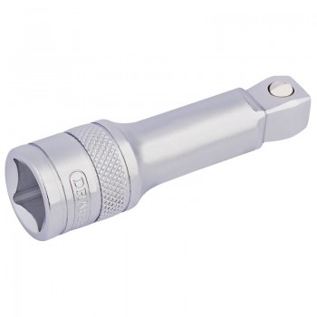 Satin Chrome Wobble Extension Bar, 1/2&rdquo; Sq. Dr., 75mm