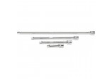 Extension Bar Set, 1/4&rdquo; Sq. Dr., Polished Chrome (4 Piece)