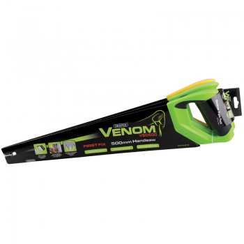 Draper Venom® Double Ground Handsaws, 500mm (Pack of 3)