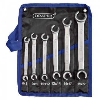Flare Nut Spanner Set (6 Piece)