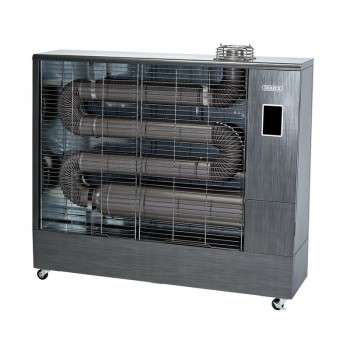 230V Far Infrared Diesel Heater with Flue Kit, 67,500 BTU/19.8kW 230V Far Infrared Diesel Heater with Flue Kit, 67,500 BTU/19.8kW