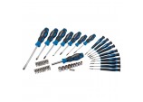 Screwdriver, Socket and Bit Set (49 Piece)
