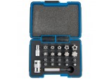 Draper TX-STAR® 1/4, Plus Bit Set, 3/8&rdquo; Sq. Dr. (23 Piece)