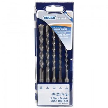 Metric SDS+ Masonry Drill Set (5 Piece)