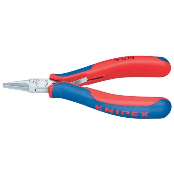 Knipex 35 12 115 Electronics Flat Jaw Pliers, 115mm