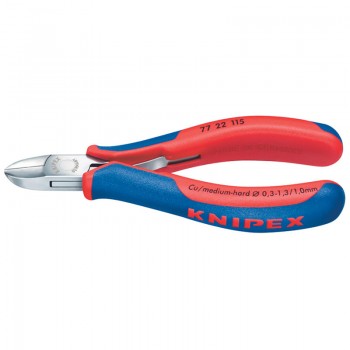 Knipex 77 22 130 Flush Electronics Diagonal Cutters, 130mm