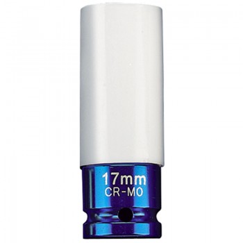 Draper Expert HI-TORQ® Wheel Nut Socket for Alloy Wheels, 1/2&rdquo; Sq. Dr. (17mm)