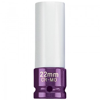 1/2&rdquo; Sq. Dr. HI-TORQ® Wheel Nut Socket for Alloy Wheels (22mm)