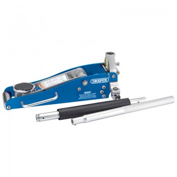 Aluminium Low Profile Trolley Jack, 1.25 Tonne