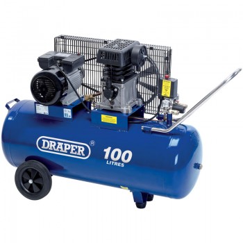 Belt-Driven Air Compressor, 100L, 2.2kW