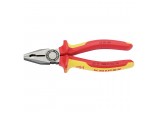 Knipex 03 08 180UKSBE VDE Fully Insulated Combination Pliers, 180mm