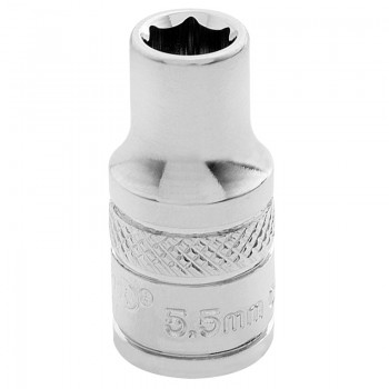 HI-TORQ® 6 Point Socket, 1/4&rdquo; Sq. Dr., 5.5mm