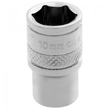 HI-TORQ® 6 Point Socket, 1/4&rdquo; Sq. Dr., 10mm