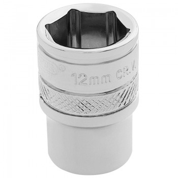 HI-TORQ® 6 Point Socket, 1/4&rdquo; Sq. Dr., 12mm