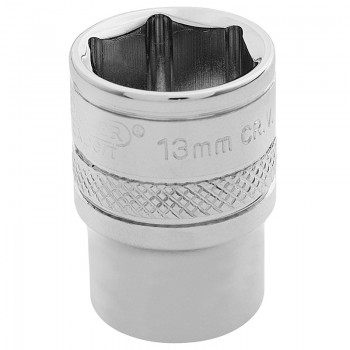 HI-TORQ® 6 Point Socket, 1/4&rdquo; Sq. Dr., 13mm