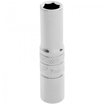 HI-TORQ® 6 Point Deep Socket, 1/4&rdquo; Sq. Dr., 7mm