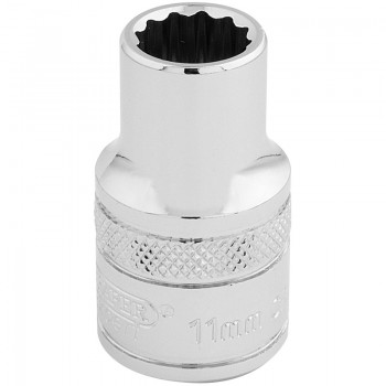HI-TORQ® 12 Point Socket, 1/2&rdquo; Sq. Dr., 11mm