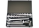Metric and Imperial Socket Set, 3/4&rdquo; Sq. Dr. (31 Piece)