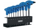 Metric T-Handle Hex Key Set (10 Piece)