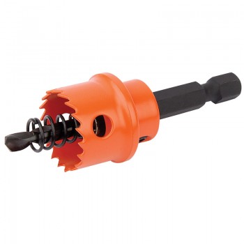 Bi-Metal Hole Saw with Integrated Arbor, 19mm