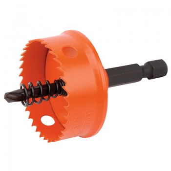 Bi-Metal Hole Saw with Integrated Arbor, 35mm