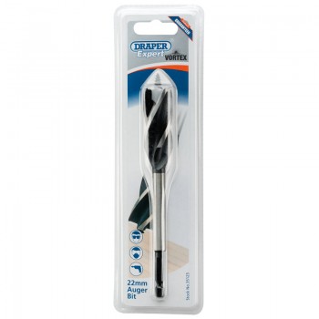 4 Fluted Auger Bit, 22 x 165mm