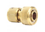 Brass Garden Hose Connector, 3/4&rdquo;