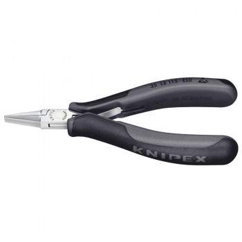 Knipex 35 12 115 ESD Flat Jaw Antistatic Pliers, 115mm