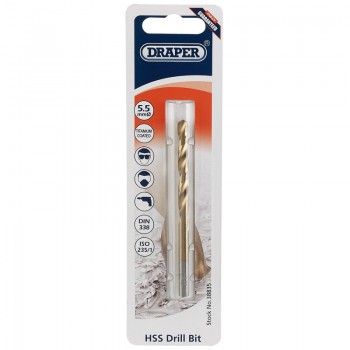 HSS Titanium Drill Bit, 5.5mm