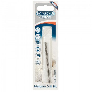 Masonry Drill Bit, 4 x 75mm