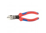 Knipex 74 12 160 High Leverage Diagonal Side Cutters with Return Spring, 160mm