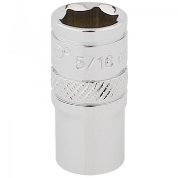 HI-TORQ® 6 Point Socket, 1/4&rdquo; Sq. Dr., 5/16&rdquo;
