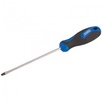 Soft Grip Plain Slot Screwdriver, 3.2 x 100mm