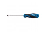 Soft Grip Plain Slot Screwdriver, 5.0 x 100mm