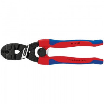 Knipex Cobolt® 71 12 200 SB Compact Bolt Cutters with Sprung Handles, 200mm