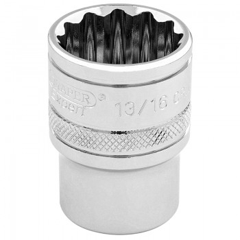 HI-TORQ® 12 Point Socket, 3/8&rdquo; Sq. Dr., 13/16&rdquo;