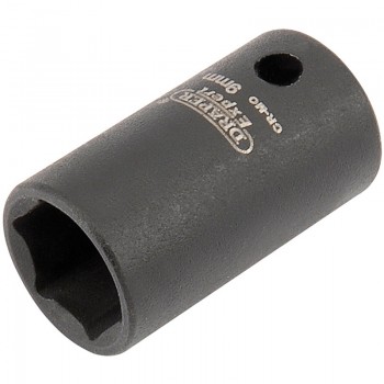Expert HI-TORQ® 6 Point Impact Socket, 1/4&rdquo; Sq. Dr., 9mm