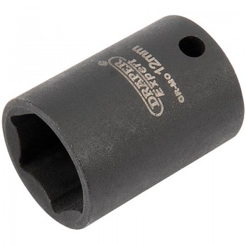 Expert HI-TORQ® 6 Point Impact Socket, 1/4&rdquo; Sq. Dr., 12mm