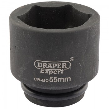 Expert HI-TORQ® 6 Point Impact Socket, 3/4&rdquo; Sq. Dr., 55mm