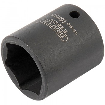 Expert HI-TORQ® 6 Point Impact Socket, 1/4&rdquo; Sq. Dr., 15mm